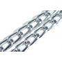 Lánc Ø 9mm x 5mm ezüst aluminium