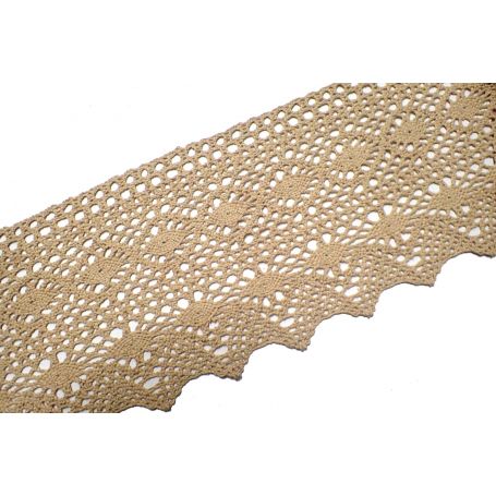 Pamut csipke -Mályva- 12cm