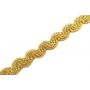 Lurex bortni -Arany- 12mm