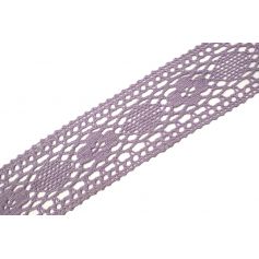 Méteres pamut csipke -Lila-4.5cm (Nr.3716)