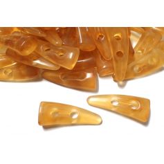 Szarv gomb -43x17mm