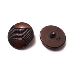 Fémhatású gomb -Ø28mm