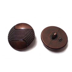 Fémhatású gomb -Ø28mm