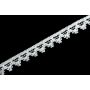 Bortni 9mm - ezüst lurex -