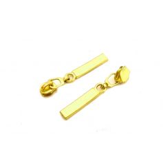 Húzózár futó -Arany- 3mm