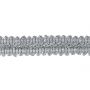 Ezüst bortni LUREX (S-LUR)