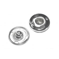 Fém patent, felvarrható Ø 17mm