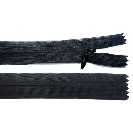 Rejtett, spirál zárt húzózár (ruha) -45cm