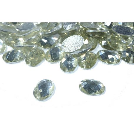 Varrható akril strassz -Pezsgő- Ø10x13.5mm