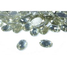 Varrható akril strassz -Pezsgő- Ø10x13.5mm