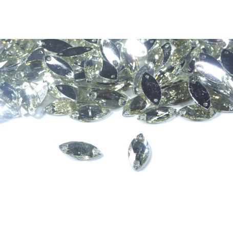 Varrható akril strassz -Pezsgő- Ø7x14.5mm