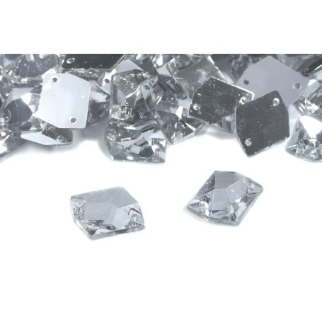Varrható akril strassz  Ø13x16.5mm