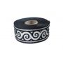Mintás szalag -Hullám- 33mm