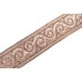 Mintás szalag -Hullám Lurex- 34mm