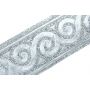 Mintás szalag -Hullám Lurex- 33mm
