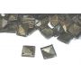 Szögletes felvarrható szegecs -Bronz -12.5mm