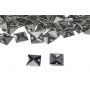 Szögletes felvarrható szegecs -Króm -9mm