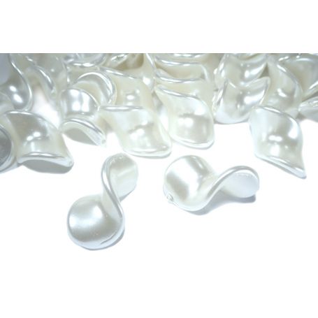 Tekla gyöngy -Twist- 15x26mm