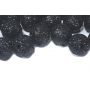 Glitter gyöngyök Ø12mm