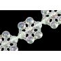 Műanyag irizáló dísz -8mm