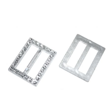 Divat csat, bújtató 34x28mm