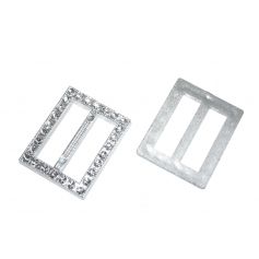 Divat csat, bújtató 34x28mm