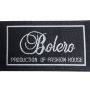 Felvarrharó folt, cimke -Bolero- 50mm