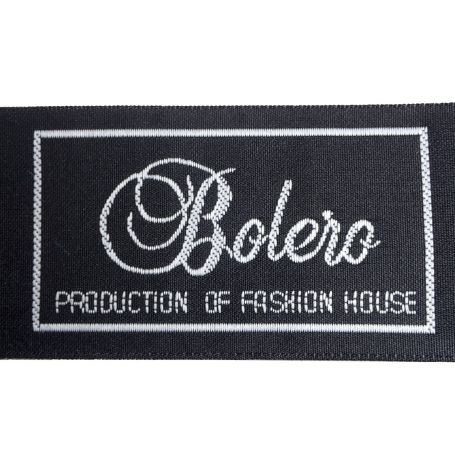 Felvarrharó folt, cimke -Bolero- 50mm