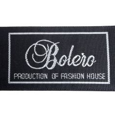 Felvarrharó folt, cimke -Bolero- 50mm