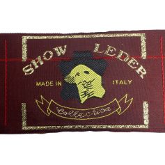 Felvarrharó folt, cimke -Show Leder 63mm