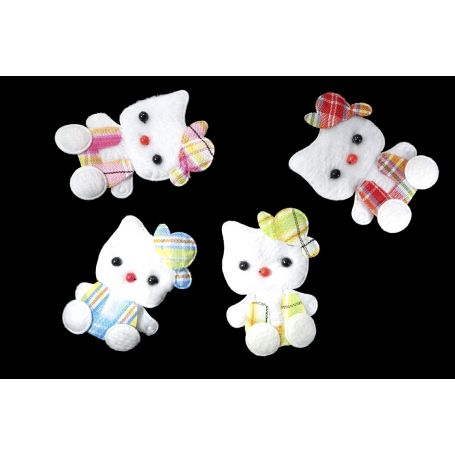 Felvarrharó folt, cimke -Kitty- 5.5cm