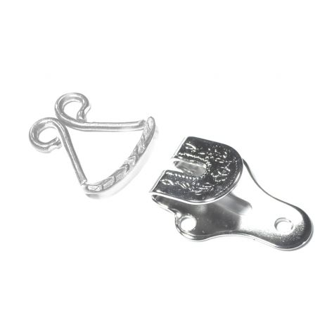 Nadrág kapocs felvarrható 12x24mm