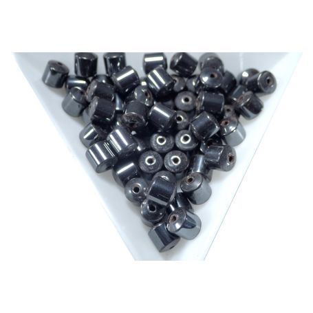 Ásvány gyöngy -Hematit- 6mm