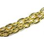 Lánc Ø 6.2mm x 4mm aranyszínű